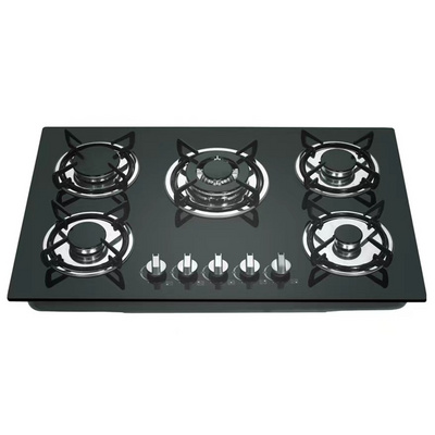 Five burner gas stove commercial gas stove burner countertop kitchen stove 5 burner gas cooker