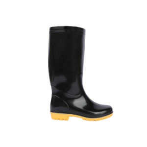 Low Price 2022 New Brand Men Light Non-Slip PVC Material Rain Boot for Work