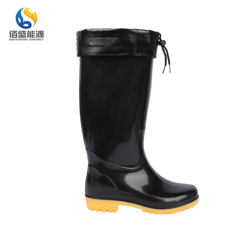 Low Prices Men Safety Shoes Pvc Waterproof Labor Boots Rain