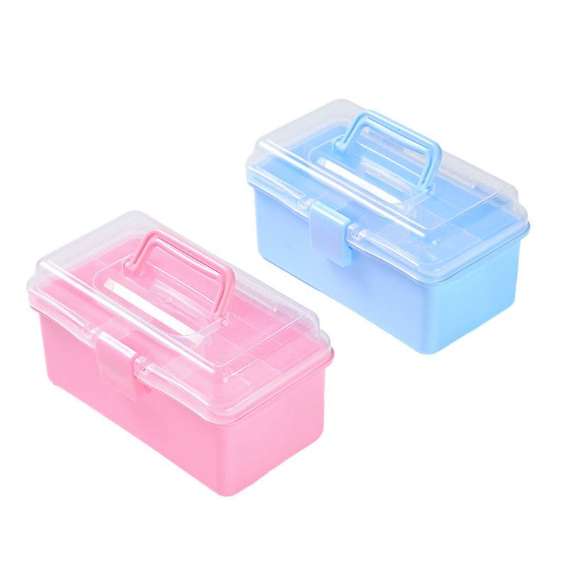 Multipurpose Storage Box Organizer Folding Tool Box for Sewing Supplies Organizer