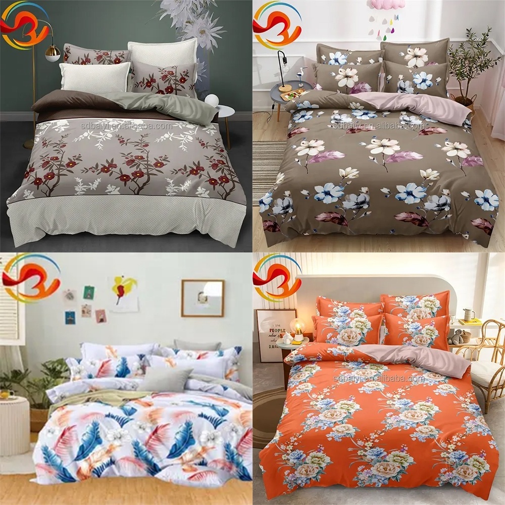 China wholesale microfiber 100% polyester home textile fabric for bedsheet in roll and bale textile