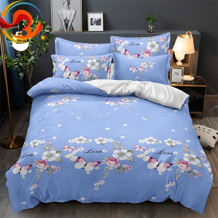 Polyester edredons colchas para cama bed sheets set cubrelecho sabanas 1800 hilos bedding basics