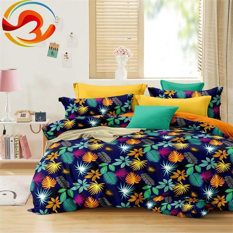 Polyester edredons colchas para cama bed sheets set cubrelecho sabanas 1800 hilos bedding basics