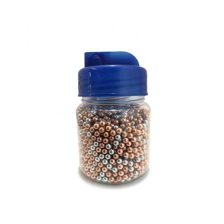 .177 Copper Plated Steel 4.5mm Low Carbon Steel Balls For Hunting