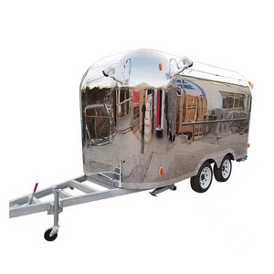 Sale Customized Multifunction New  Hotdog Fast Food Car  Bbq Food Trucks Mobile Food Trailer  Car Ice Trucks Catering Trailer