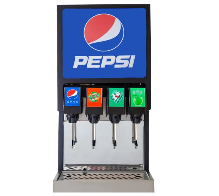 Commercial Cola Making Machine Post Mix Soda Fountain Beverage Dispenser For Convenience Shop