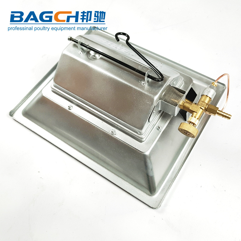 Biogas Ir Radiant Poultry Farm Usage Thermostat Infrared Ceramic Gas Heater Brooder for Chick Heating System