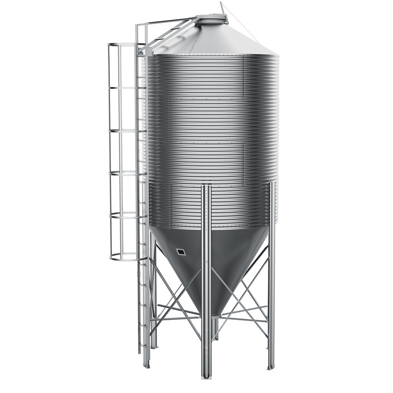 Poultry animal feed silo Corn and wheat granary Small silo