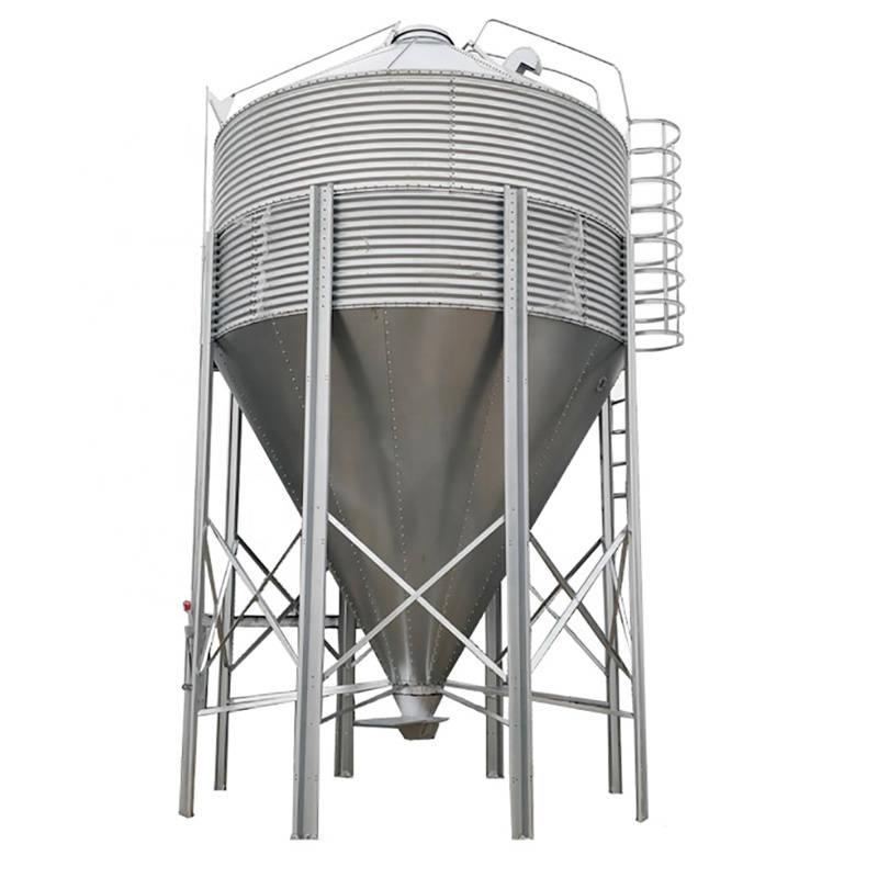 Poultry animal feed silo Corn and wheat granary Small silo