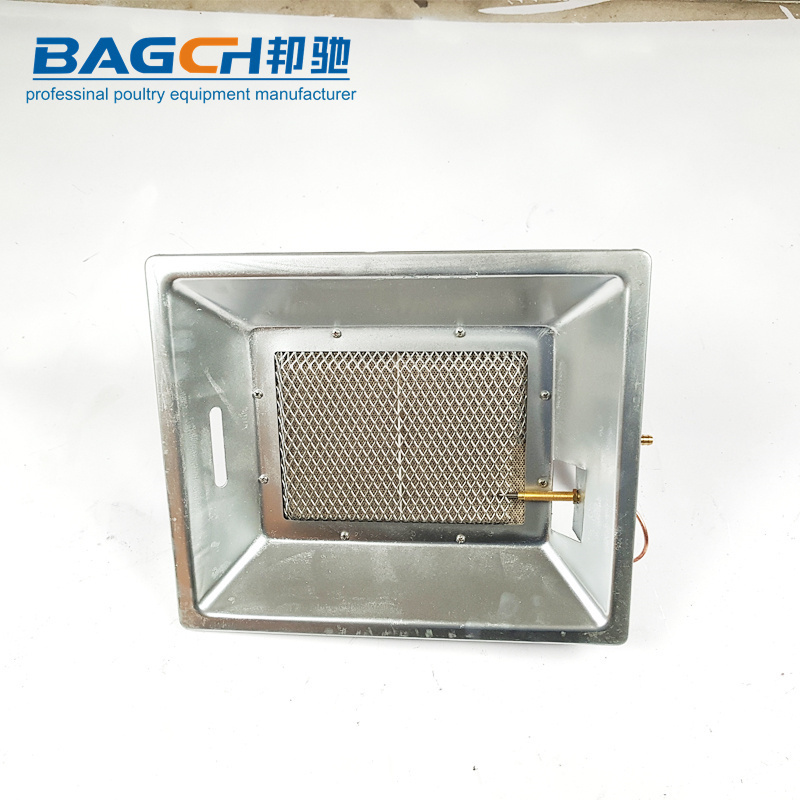 Biogas Ir Radiant Poultry Farm Usage Thermostat Infrared Ceramic Gas Heater Brooder for Chick Heating System