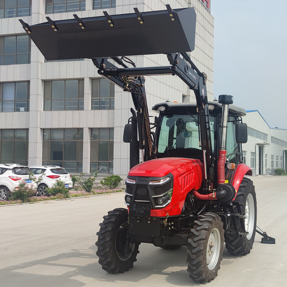 Multifunction agricolas 4wd farmer tractores compact agriculture tractor small farm agriceltural 4x4 diesel farming tractors