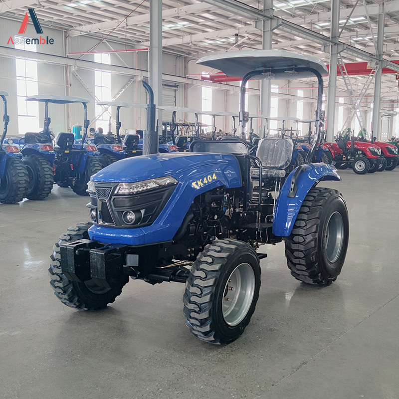 Cheap price 4wd farming machinery ploughing equipment small tractor garden agriculture 4x4 Agricole 4WD Mini farm tractors