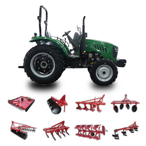 Low Price Chinese Small Farm Tractors 4wd Tractor Agricola 4x4 70hp Farm Tractor For Rice Cultivation