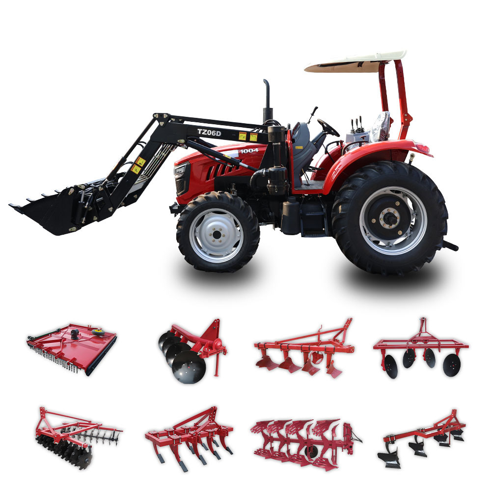 China Factory Supply Smallest Pto Attachment Mulcher Front End Loader Tractor