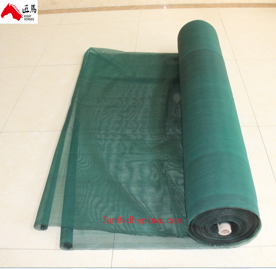 STOCK 85% shade 150gsm 3.5X50M HDPE UV Green color mono add mono sun shade net for agriculture