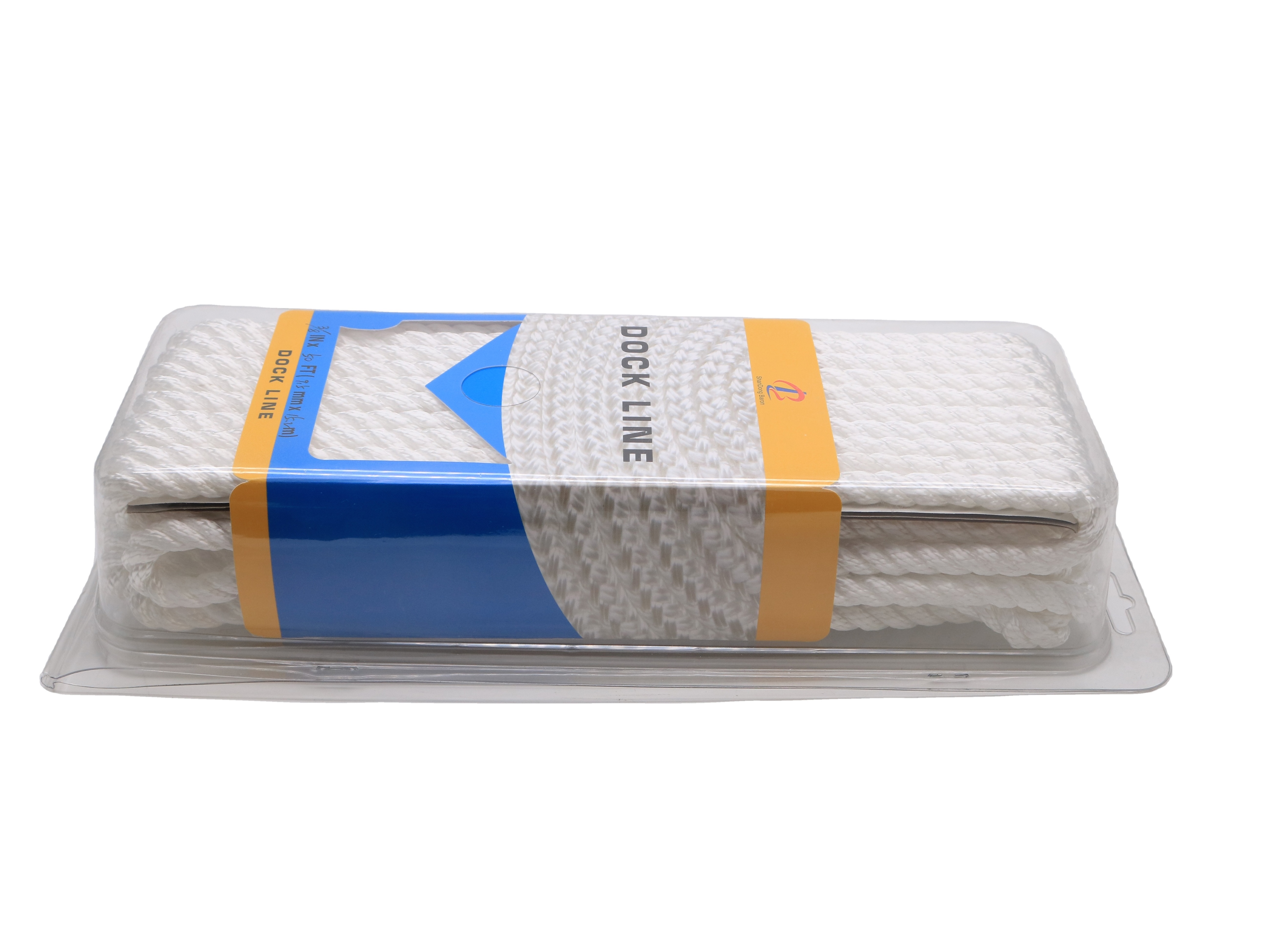 Diameter 20 mm Double Braided Nylon Rope With Breaking Strength 8200KG for Pulling