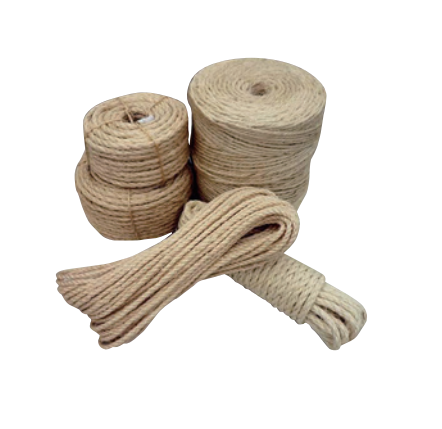 Garden ropes natural fiber sisal twist 3 strand 4 strand rope 6mm