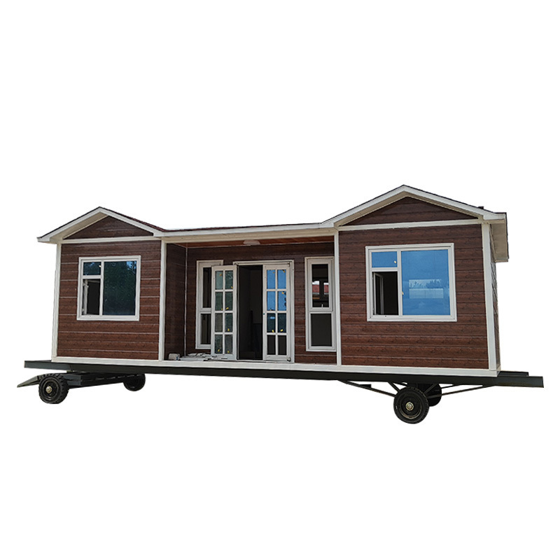 high quality log cabin kits 2 story prefab container house