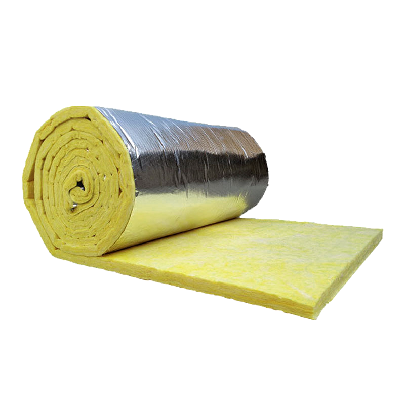 Fiberglass wool roll insulation blanket 40kg/m3 glasswool thermal insulation roll 25mm glass wool price