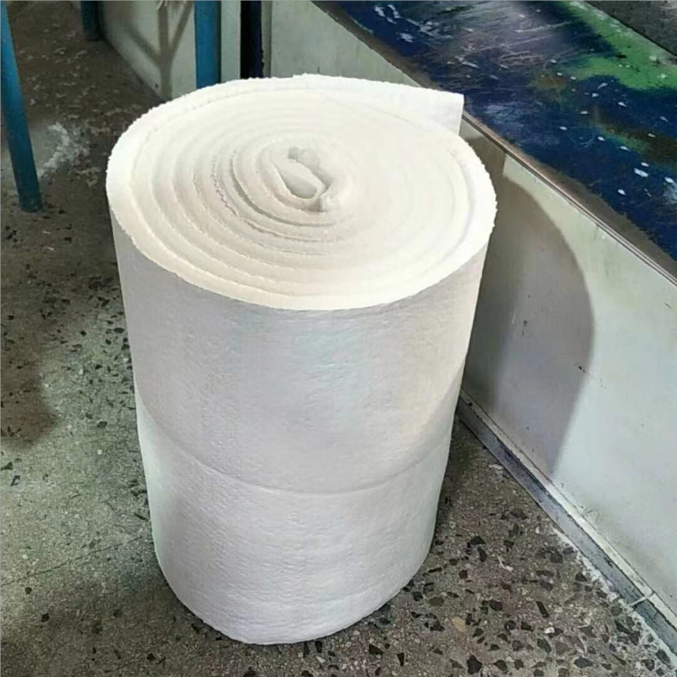 Refractory Ceramic Fiber High-Temperature Aluminum Silicate Fiber Roll Felt Insulation Blanket