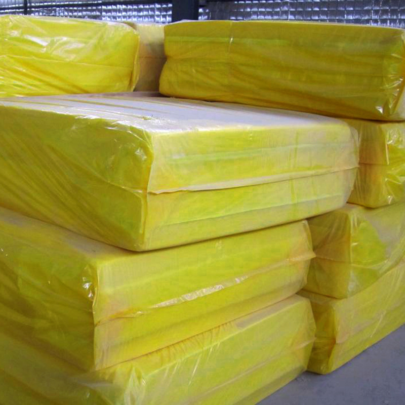 Fiberglass wool roll insulation blanket 40kg/m3 glasswool thermal insulation roll 25mm glass wool price