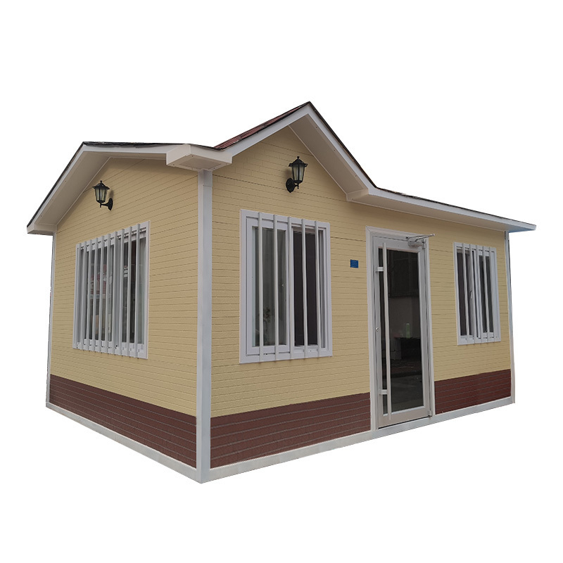 high quality log cabin kits 2 story prefab container house