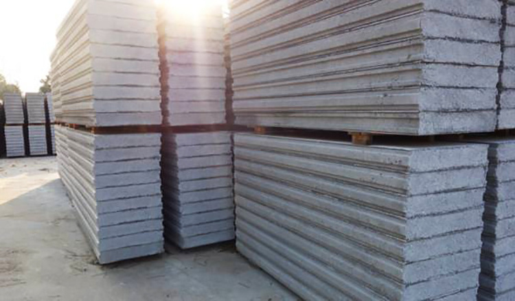 Ready Made Precast Concrete EPS Cement Sandwich Panel as Interior and Exterior Cement Foam Wall Board