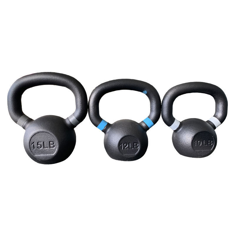 Wholesale Hot Sale Fitness Weight Lifting Black Painted Adjustable Cast Iron Kettlebell