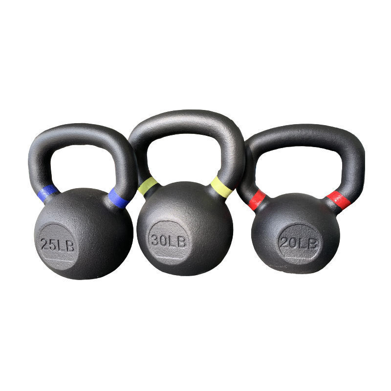 Wholesale Hot Sale Fitness Weight Lifting Black Painted Adjustable Cast Iron Kettlebell