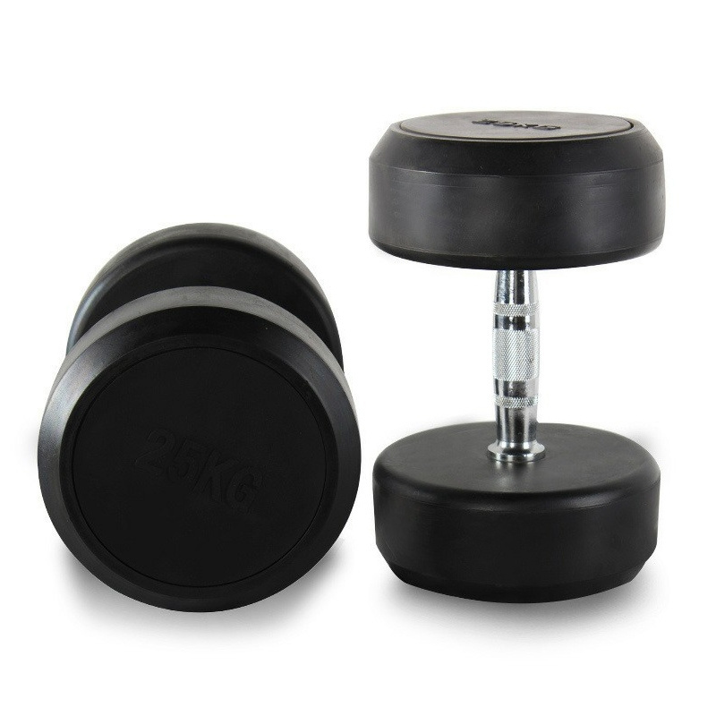 Adjustable Rubber 2.5-25Kg Free Weights For Sale Gym Stainless Steel Dumbbell Barbell Push Up Bar Kettle Bell Set