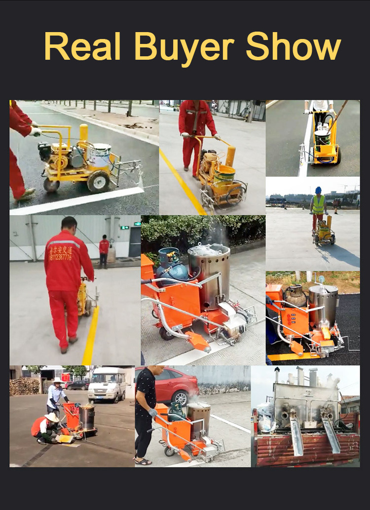 Pavement marking machine Thermoplastic road marking machine