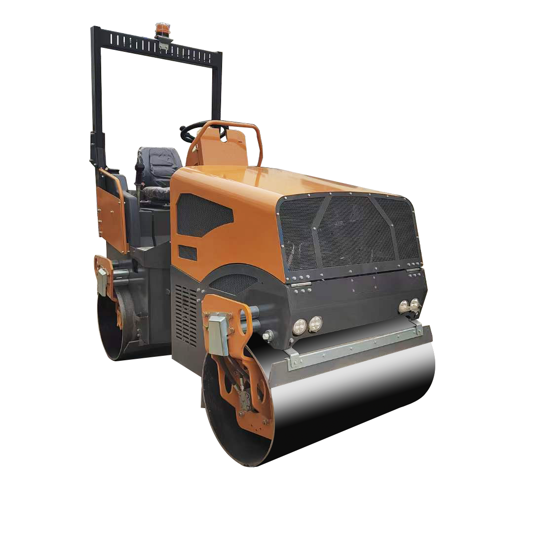 1ton 2 ton 3 ton vibrating compaction vibratory rolller machine asphalt ride on mini compactor road roller