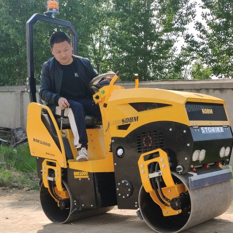 With cheap price road roller water cooled diesel engine vibratory road roller for construction asphalt vibrating road roller