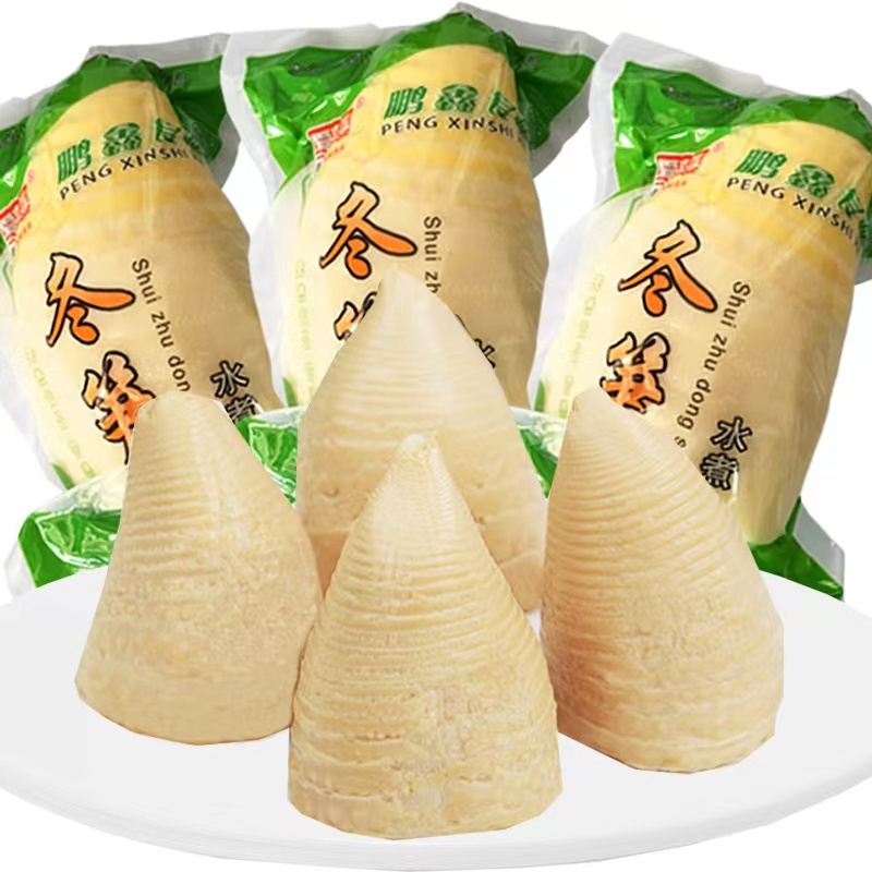 Wholesale delicious bamboo shoots pure natural green food healthy slender bamboo shoot