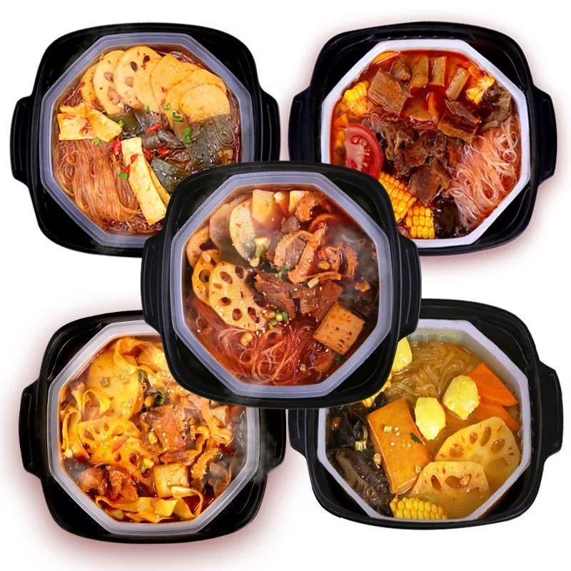 wholesale chinese haidilao hotpot snack instant haidilao hot pot noodles Instant Self Heating HotPot meals