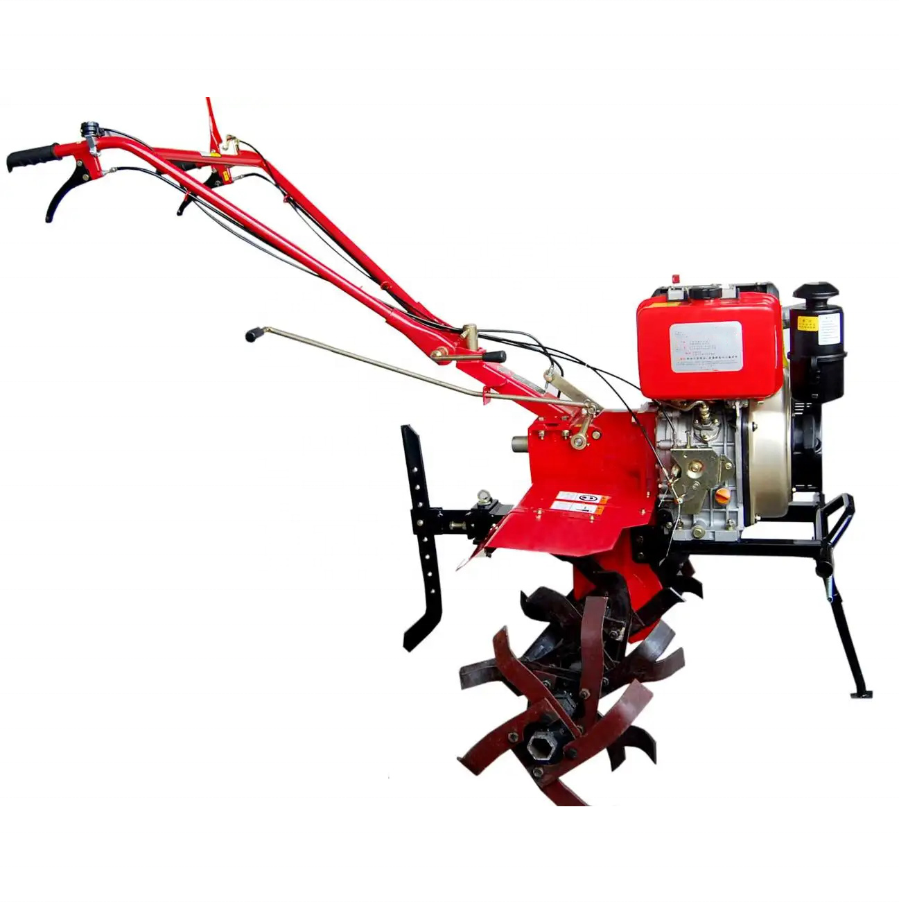 orchard soil loosening ridging and weeding garden cultivator mini power tiller