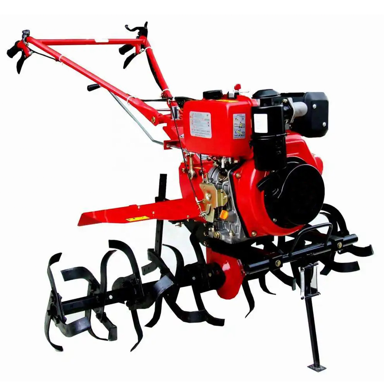 orchard soil loosening ridging and weeding garden cultivator mini power tiller