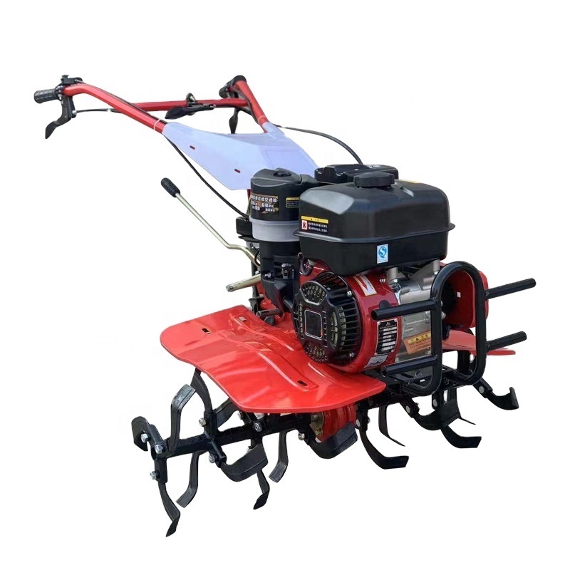 orchard soil loosening ridging and weeding garden cultivator mini power tiller