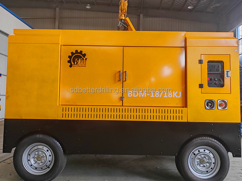 18 bar 20 bar air compressor 650cfm for mining drilling and construction