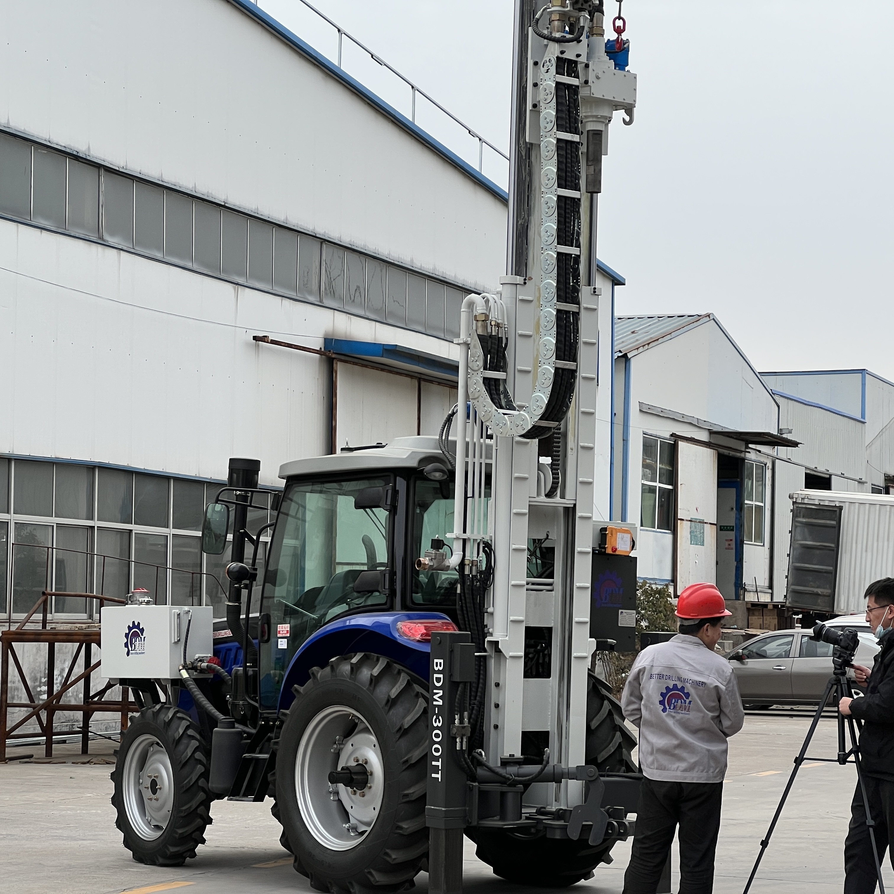 Tractor mounted water well drilling rig BDM-300TT tractor mounted water well drilling rig