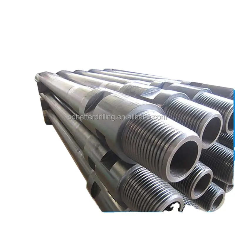 Wholesale oil well drilling used oil field pipe 76mm 89mm API Thread DTH Water Well Drill Rod For Sale