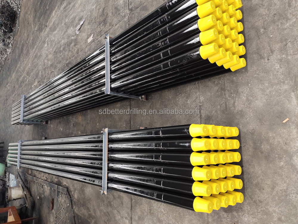 Wholesale oil well drilling used oil field pipe 76mm 89mm API Thread DTH Water Well Drill Rod For Sale