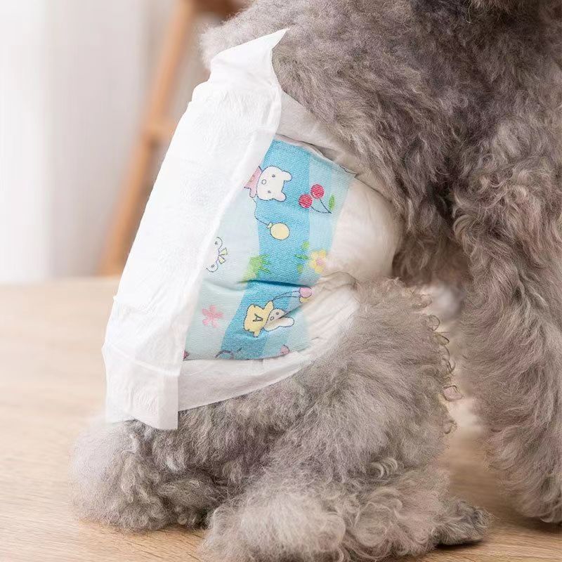 eco friendly disposable pet diapers caddy bags wrap pads nappy pants male dog cat diaper pad