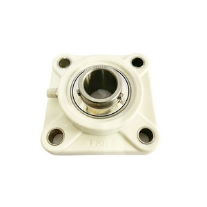 waterproof white thermoplastic pillow block bearing F205 UCF 205 plastic flange bearing UCF205 UFC205-16