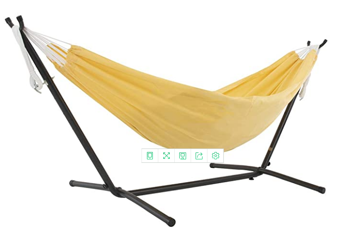 Portable Heavy Duty Hammock Stand Folding Steel Stand with Carrying bag