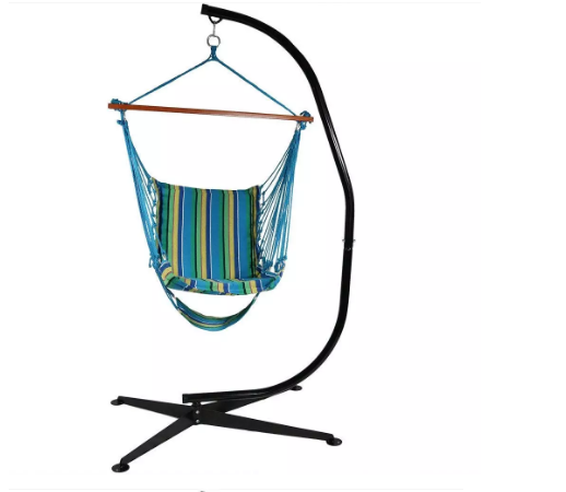 Indoor or Outdoor Hammock Chair Stand Steel Hammock Chair Stand Durable Stand for Hanging Hammock Chair