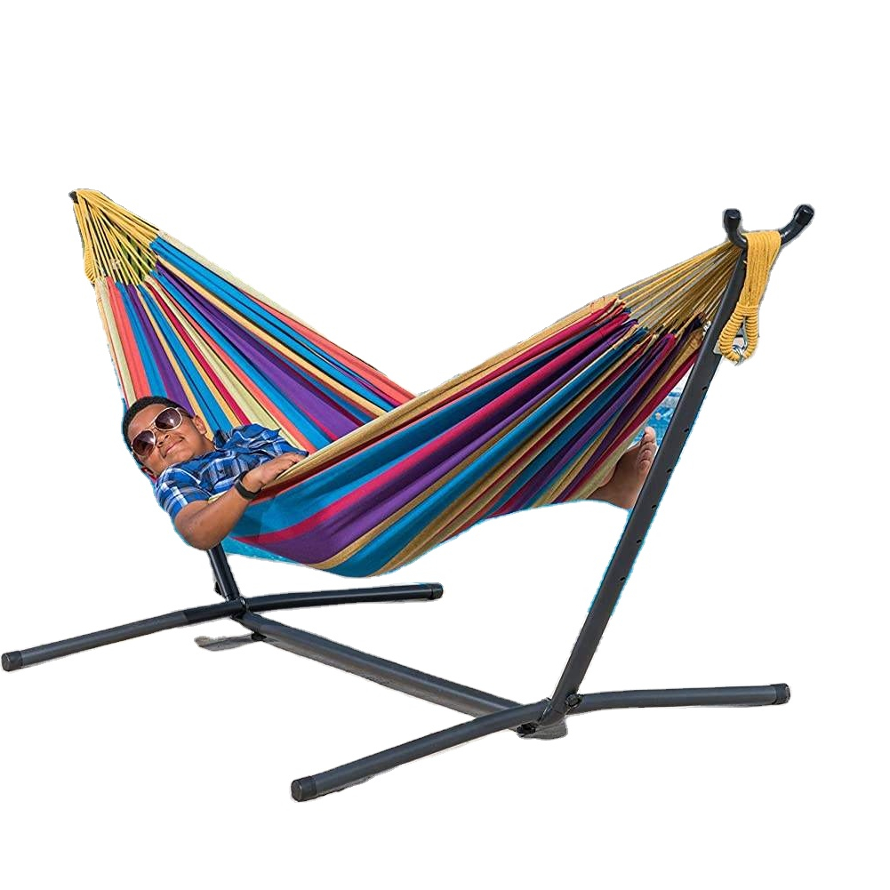 Outdoor Indoor Canvas Hammock With Stand Beach Hammock Stand Wholesale