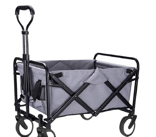 Customized Outdoor Folding Wagon Portable Trolley Carrier Of Storage