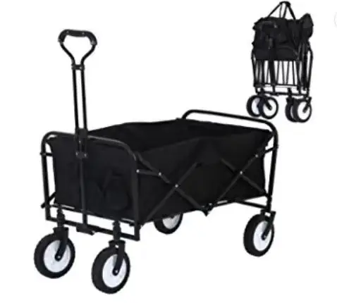 Customized Outdoor Folding Wagon Portable Trolley Carrier Of Storage