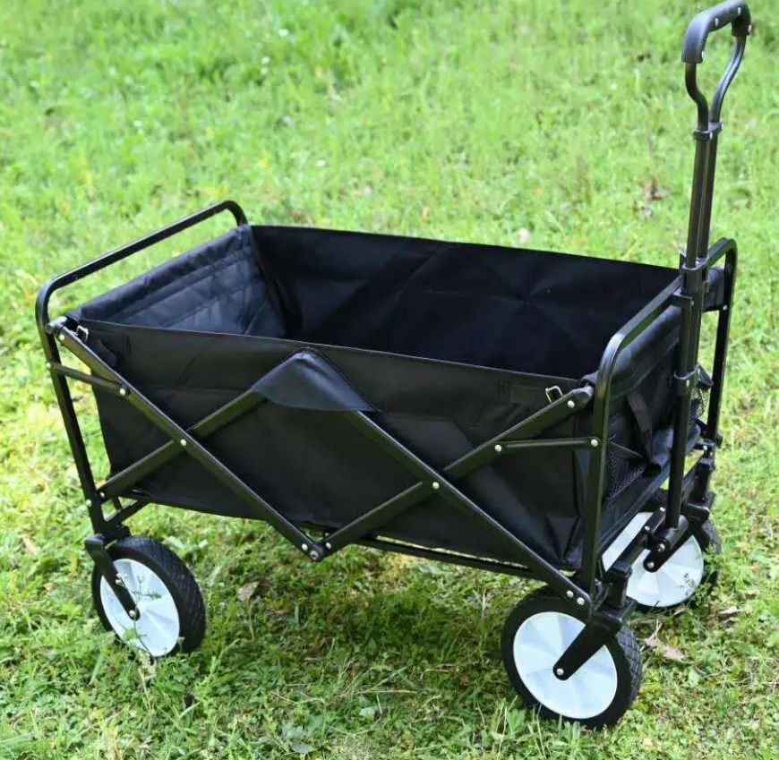 Customized Outdoor Folding Wagon Portable Trolley Carrier Of Storage